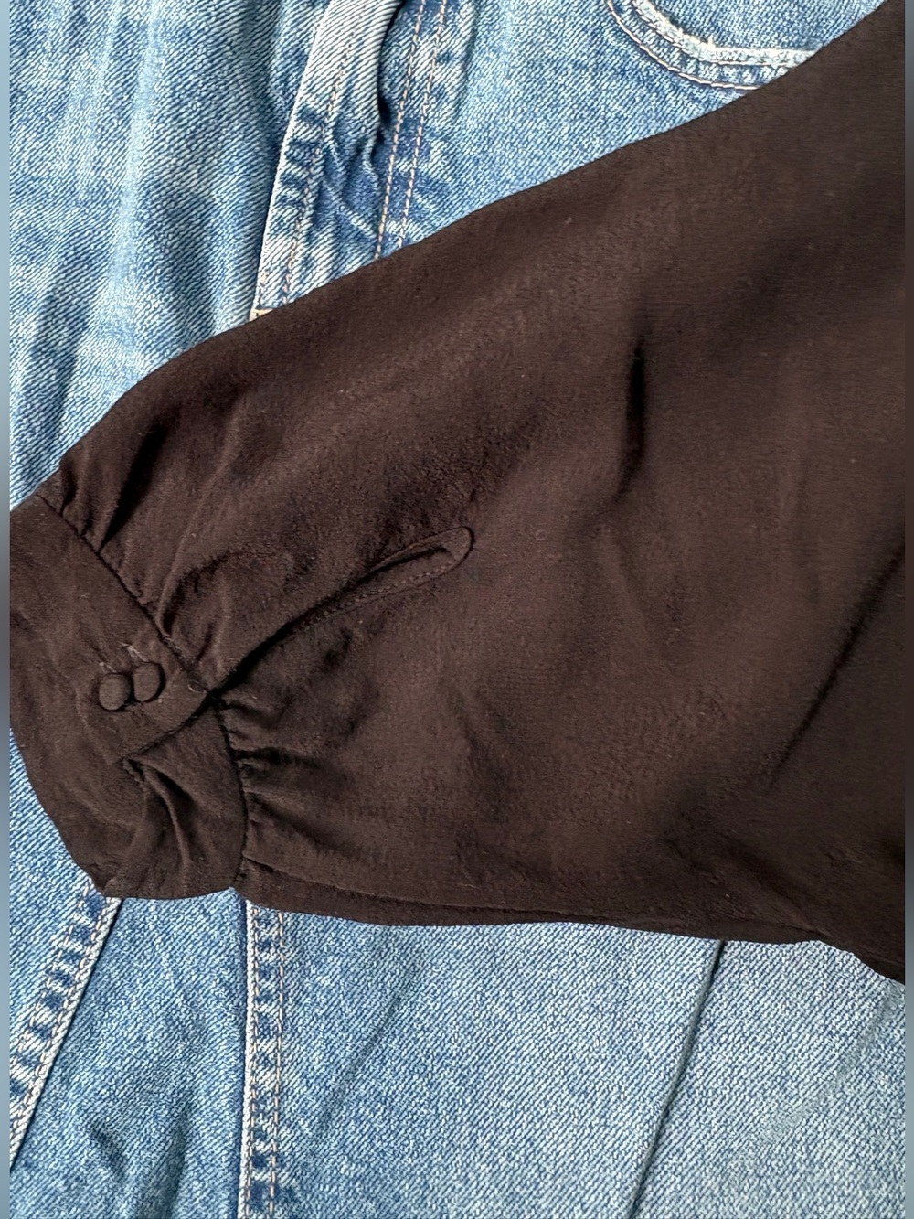 & Other Stories puff sleeve blouse - Picture 5 of 5
